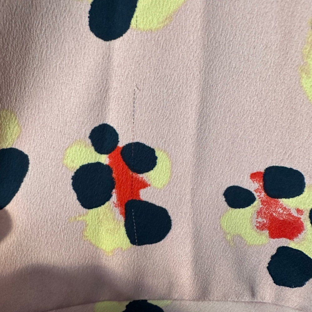 BCBGeneration Asymmetrical Blue and Pink Blouse - Picture 9 of 9